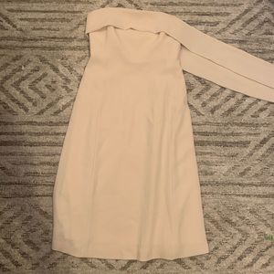 Club Monaco white off the shoulder midi dress